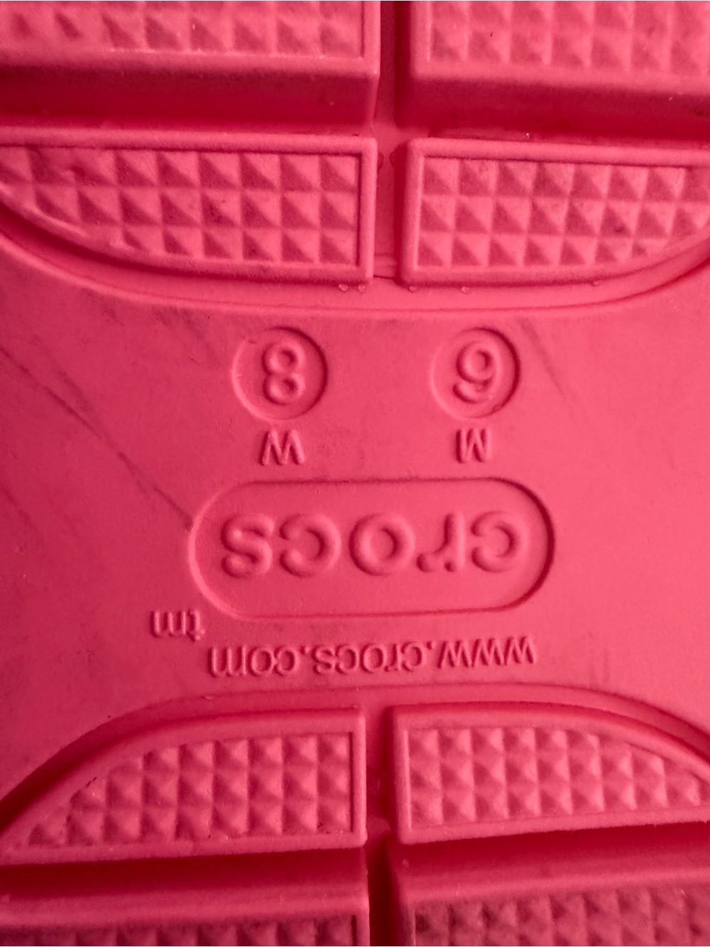 Mega Crush Platform Crocs Orange Pink Women’s 8 / Men’s 6 - Picture 9 of 9
